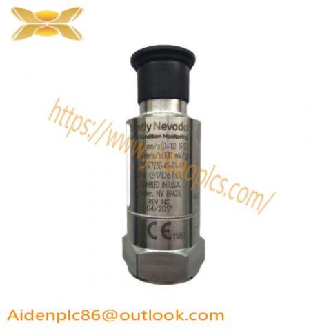 Bently Nevada 177230-00-01-05 Seismic Transmitter, for Industrial Control Systems
