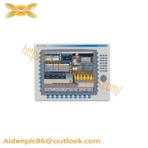 Allen-Bradley 2711P-RDB15C Industrial HMI Display Module
