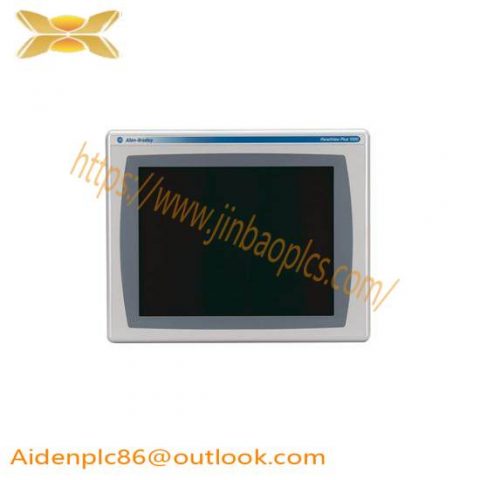 Allen-Bradley 2711P-RDT15C/B Industrial Touch Display, High-Resolution LCD Module