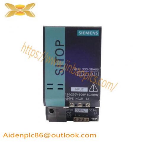 Siemens 6EP1 333-3BA00 Power Supply Module for Industrial Control