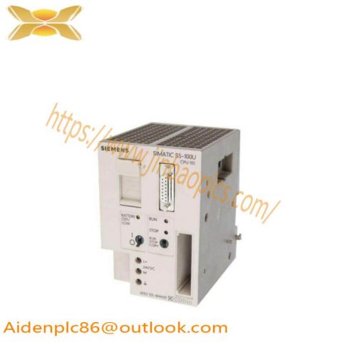 SIEMENS 6ES5 103-8MA02 CPU103 Control Processor, Industrial Automation Module
