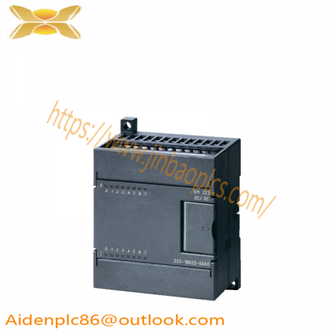 SIEMENS 6ES7223-1BH22-0XA0 EM223, Digital I/O Module, 8 Input/8 Output, 24V DC, 0.75A per Channel