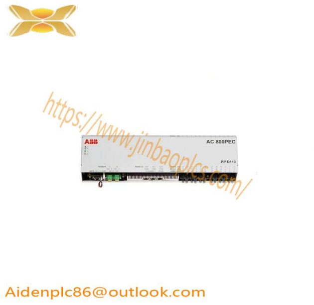ABB 3BHE023784R2530 PP D113 B01-25-111000 Controller