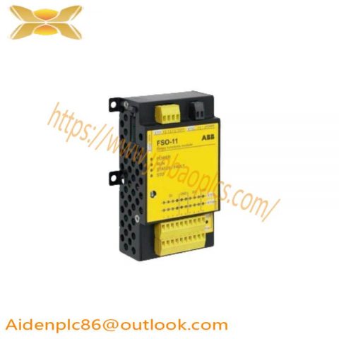 ABB FSO-11 Safety Functions Module - Enhancing Industrial Safety with Precision