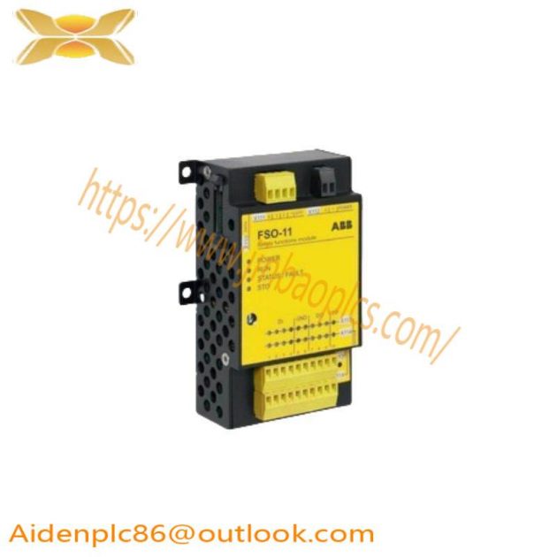 ABB FSO-11 Safety Functions Module - Enhancing Industrial Safety with Precision