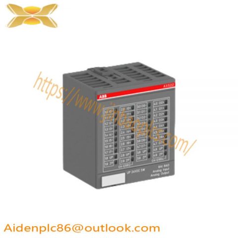ABB AX522 8AI/8AO Power Supply Module: High-Performance, Versatile PLC Component
