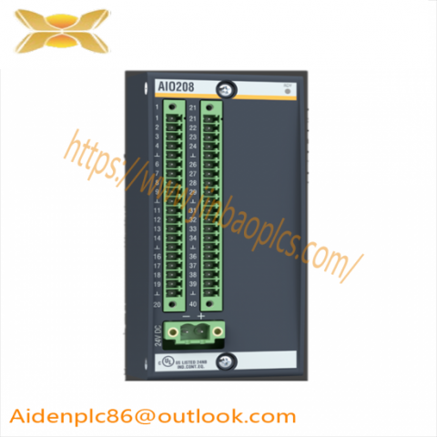 Bachmann AIO228: Industrial-grade Analog Input/Output Modules