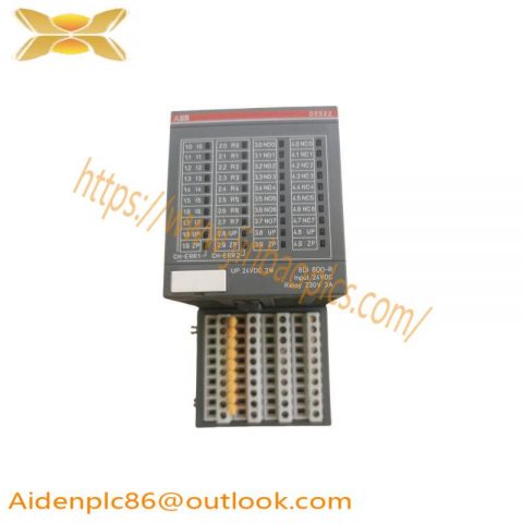ABB DX522 Digital I/O Module: 8 Digital Inputs, Precision & Reliability in Industrial Automation