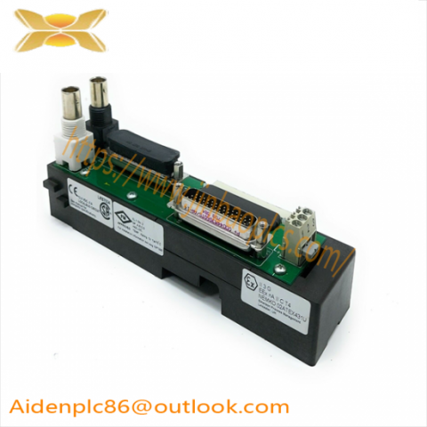 Emerson KJ4001X1-NB1 12P3368X012 PLC Left Cable Extender Module