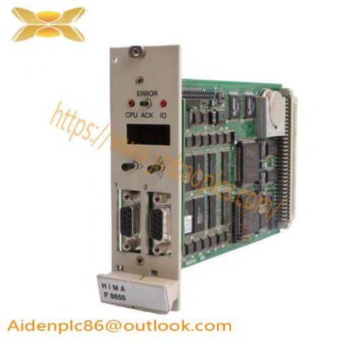 HIMA F8650 CPU Controller - Advanced Automation Module