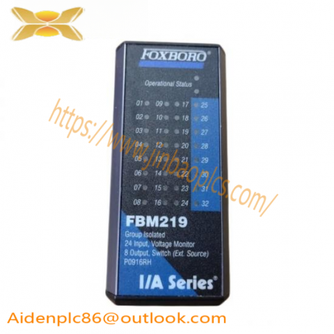 FOXBORO FBM219 P0916RH: Comprehensive 24-Channel Isolated Voltage Monitor for Industrial Control