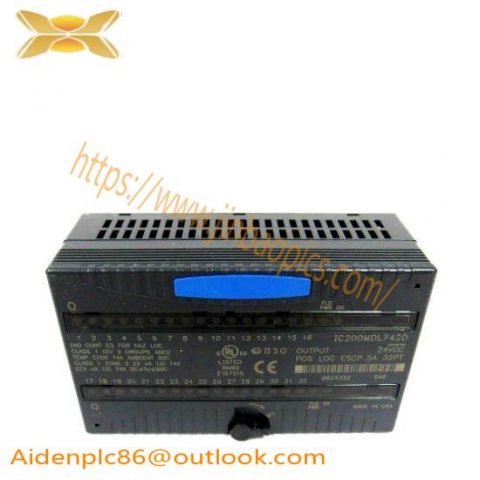 GE Fanuc IC693MDL940D Modular Industrial Controller
