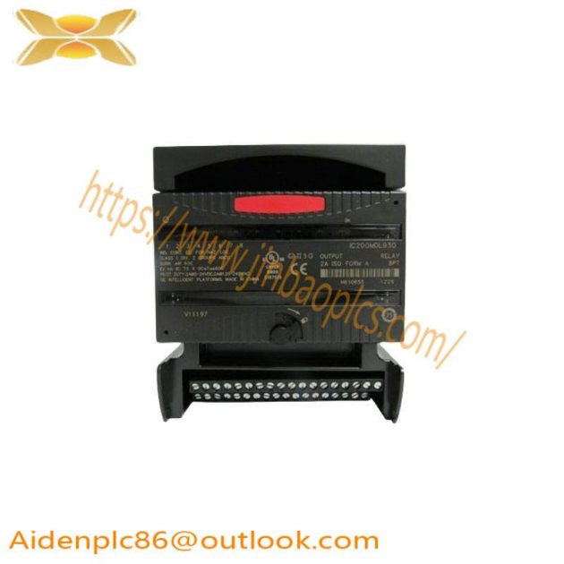 GE IC200MDL930 - Isolated Output Relay Module, 8-Point