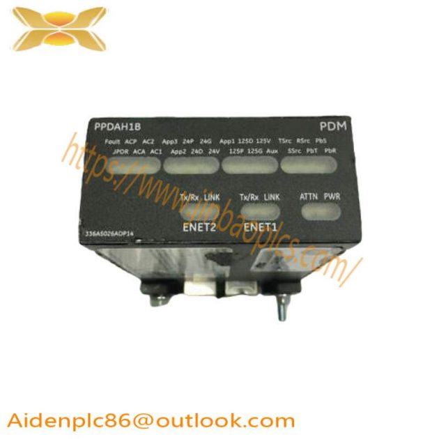 GE IS220PPDAH1B: Advanced I/O Pack for Precision Turbine Control