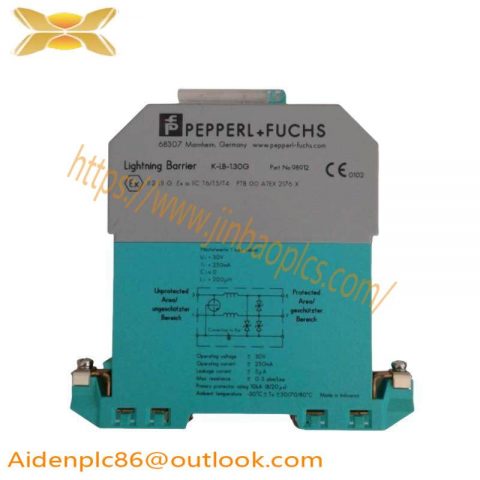 Pepperl Fuchs K-LB-1.30G Surge Protection Barrier - Advanced Industrial Shielding Solution