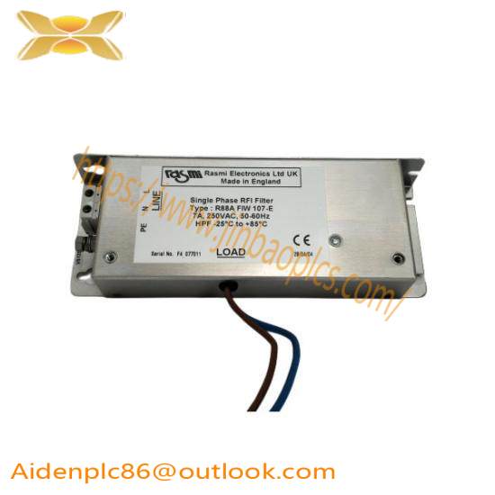 Omron R88A FIW 107-E RFI Filter: Advanced EMI Suppression for Industrial Applications