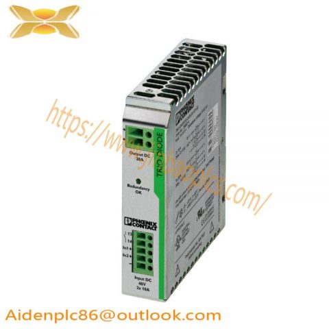 Phoenix Contact TRIO-DIODE/48DC/2X10/1X20 Redundancy Module 2866527, Industrial Automation Solutions