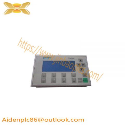 SIEMENS TD400C Text Display 6AV6640-0AA00-0AX0: Professional HMI Solution for Industry