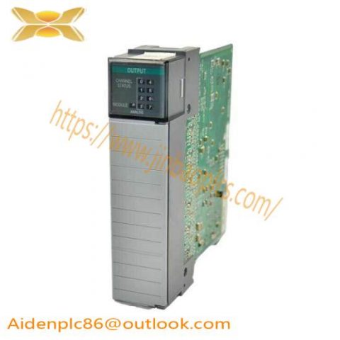 Allen Bradley 1756-NO8V Analog Output Module for Industrial Control Systems