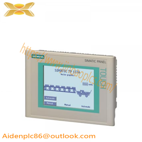 SIEMENS 6AV6642-0AA11-0AX1 Touch Panel TP177A, Industrial Control Solutions