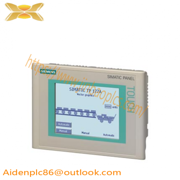 SIEMENS 6AV6642-0AA11-0AX1 Touch Panel TP177A, Industrial Control Solutions