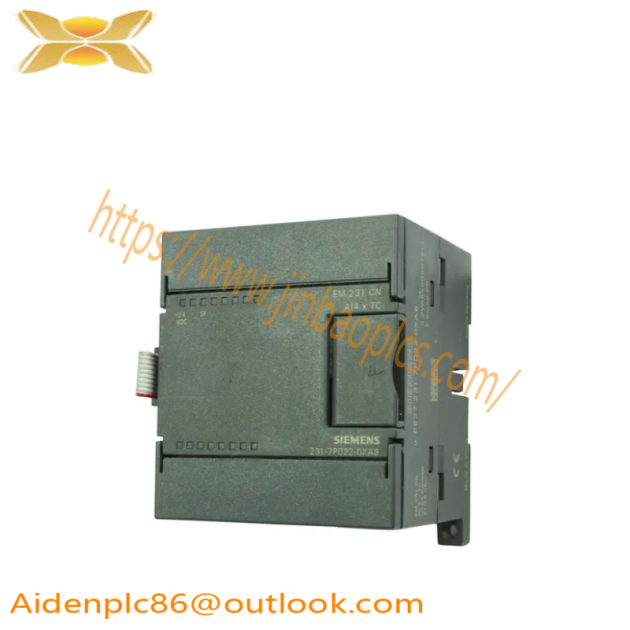 SIEMENS EM 231 6ES7231-7PD22-0XA8 Analog Input Module, Industrial Automation Control