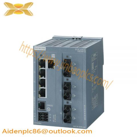 SIEMENS SCALANCE X204-2 Redundant Power Supply Switch, Essential for Seamless Factory Networks