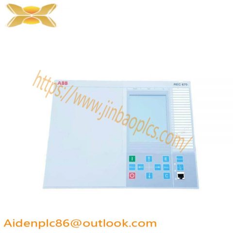 ABB REC670 I/O Module, Advanced Industrial Control Solutions
