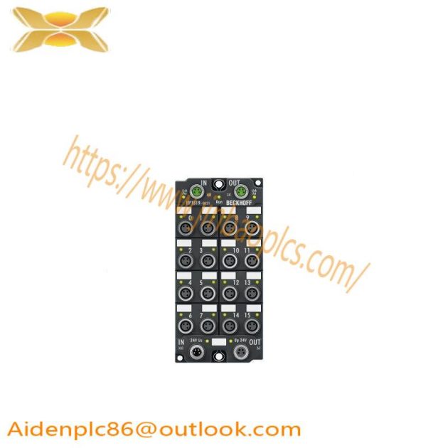 Beckhoff EP1819-0021 EtherCAT Box: 16-Channel Digital Input Module, Precision Control for Industry
