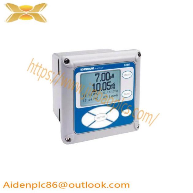 EMERSON 1056-01-22-38-AN Dual Input Analyser