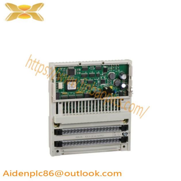 Schneider 170AAO92100: High-Precision Analog Output Module for Industrial Automation