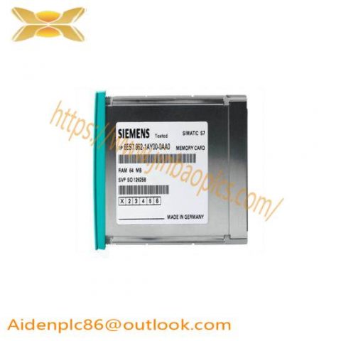 Siemens 6ES7952-1AS00-0AA0 RAM Memory Card