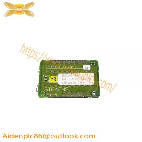 Siemens 6RX1240-0AS76 Process Control Module
