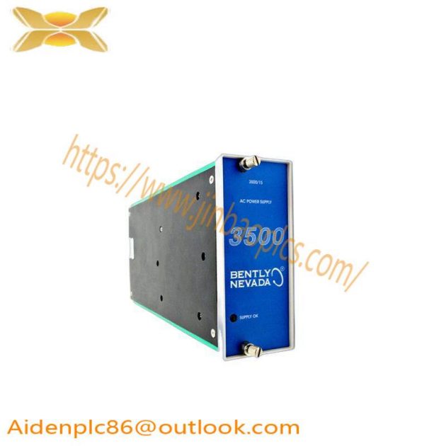BENTLY 3500/15 127610-01R Vibration Monitoring Module