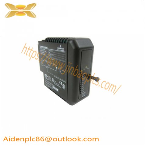 EMERSON KJ3011X1-BA1 Isolated Digital Input Card for Industrial Automation