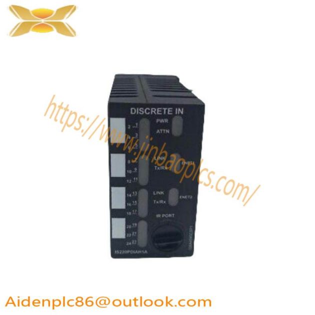 GE IS220PDIAH1A: PLC Control Module, Precision Engineered for Industrial Automation