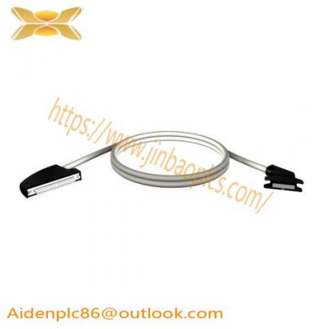 Schneider X80-D BMXFCC101 16-Channel Discrete Input/Output Cable, FCN to HE10 Connector, Direct Wiring Telefast ABE7 System, 1M Length