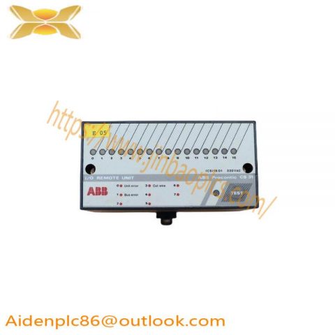 ABB ICSI16D1 Industrial I/O Remote Unit for Procontic System, Compact & High Performance Control Solutions