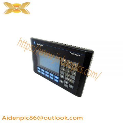 Allen-Bradley Panelview Plus 2711-K5A2 Human-Machine Interface, 192x64 Display, Compact Design